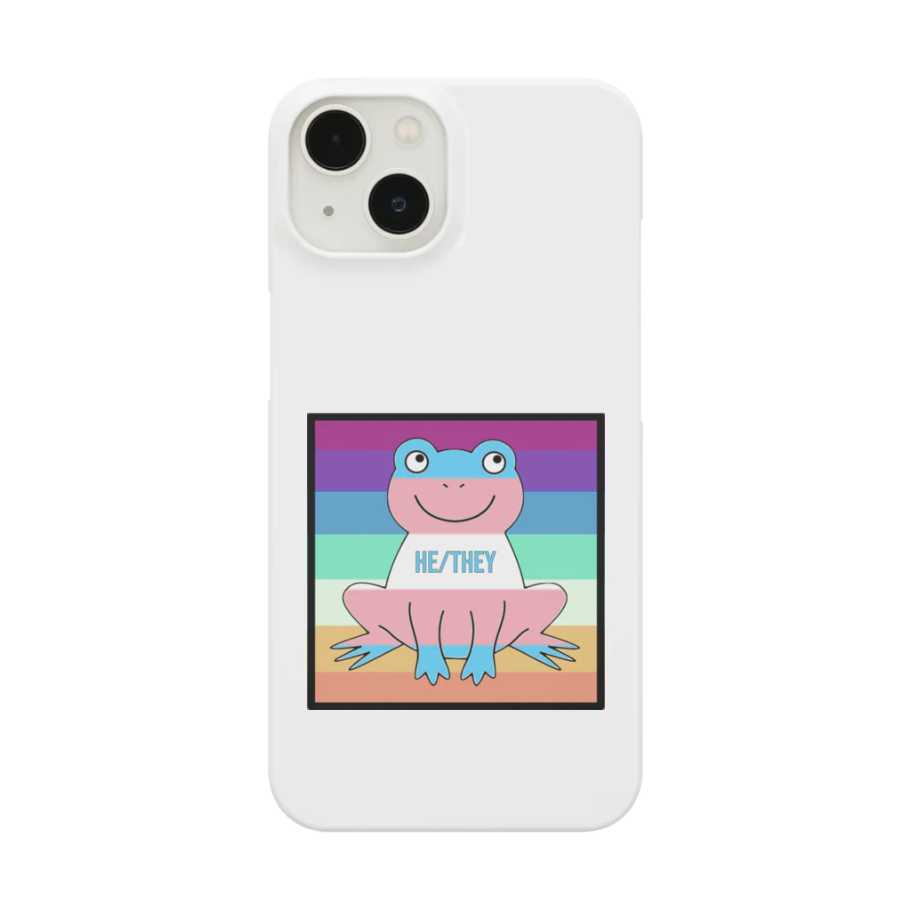 rionadのtransgender (he/they) mlm/nblm frog Smartphone Case