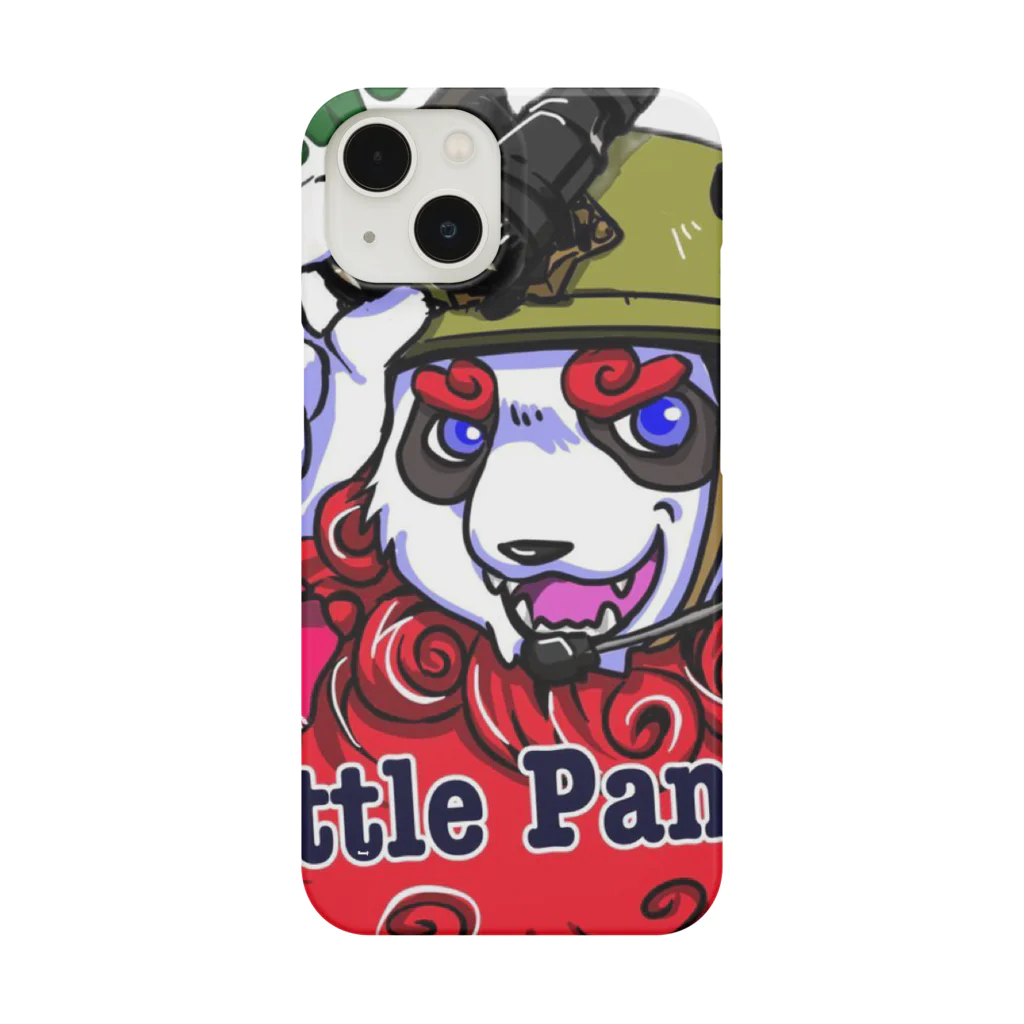 OKINAWA_LITTLE_PANDAのシーサーパンダヘルメットカラー Smartphone Case