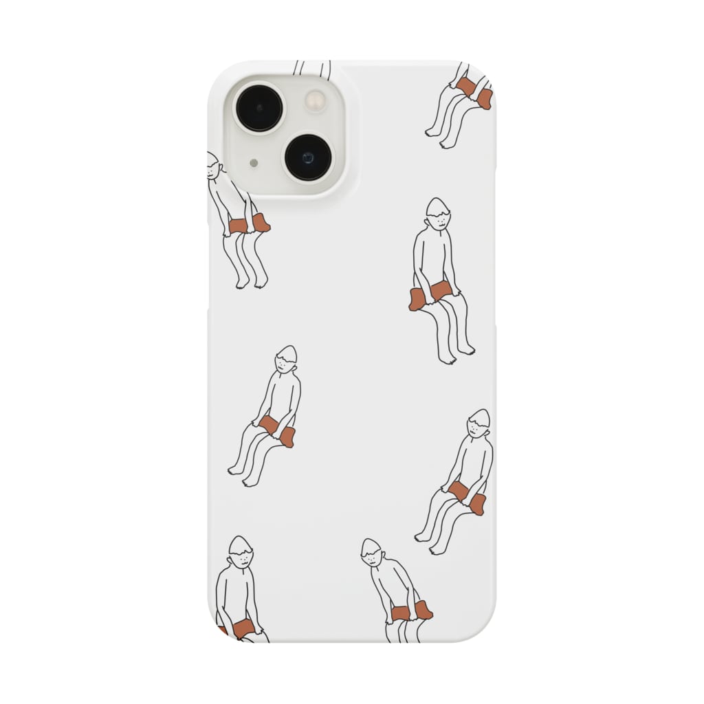 サウナライフのイラスト Smartphone Cases Iphone By サウナハマって幸せ Saunadehappiness Suzuri