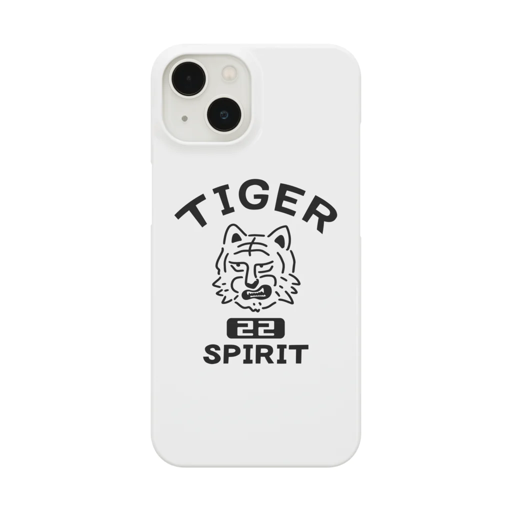 AliviostaのTIGER SPIRIT タイガー アメリカンカレッジ動物 虎 おもしろかわいい スマホケース