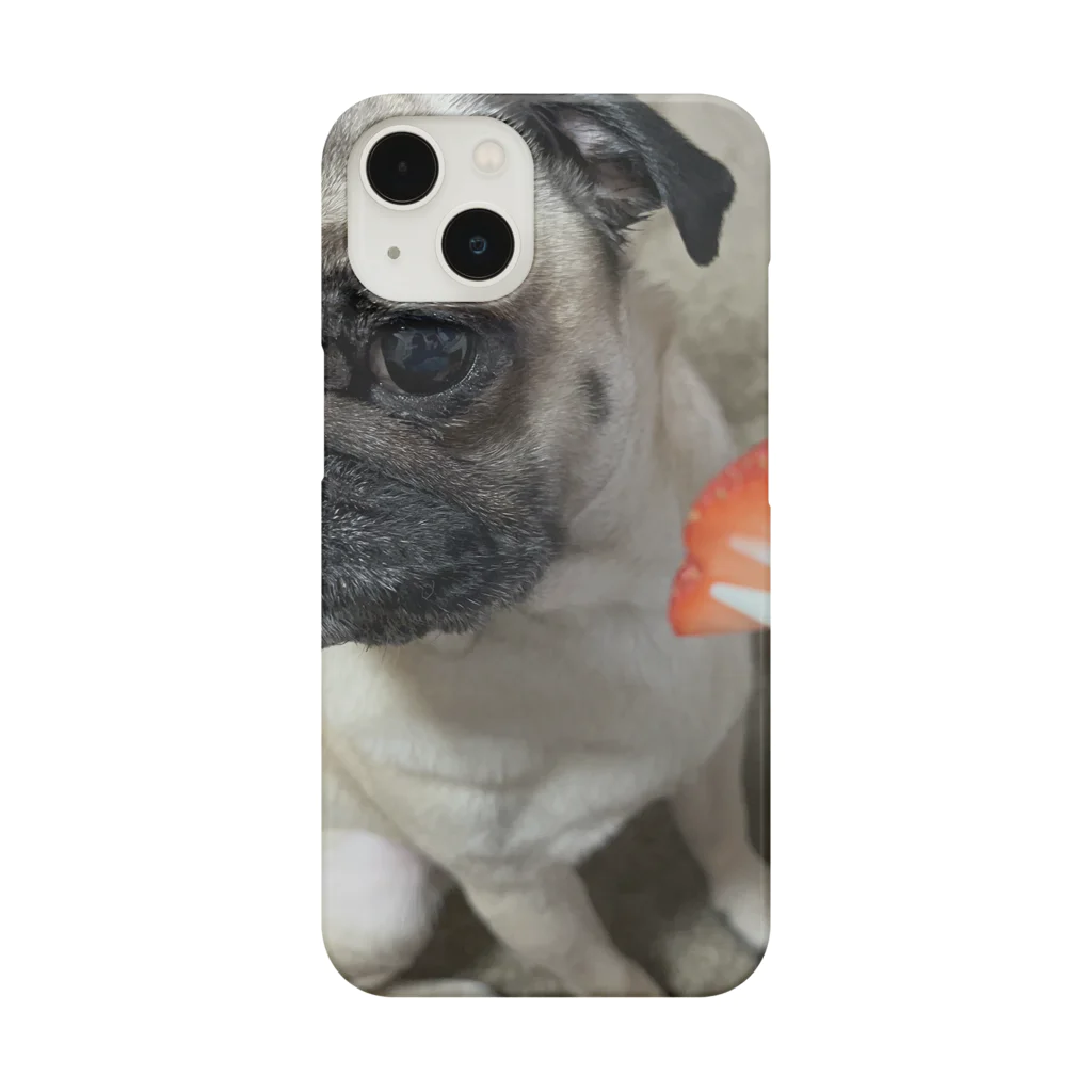 pug♡むぎのパグ好きのための♡ Smartphone Case