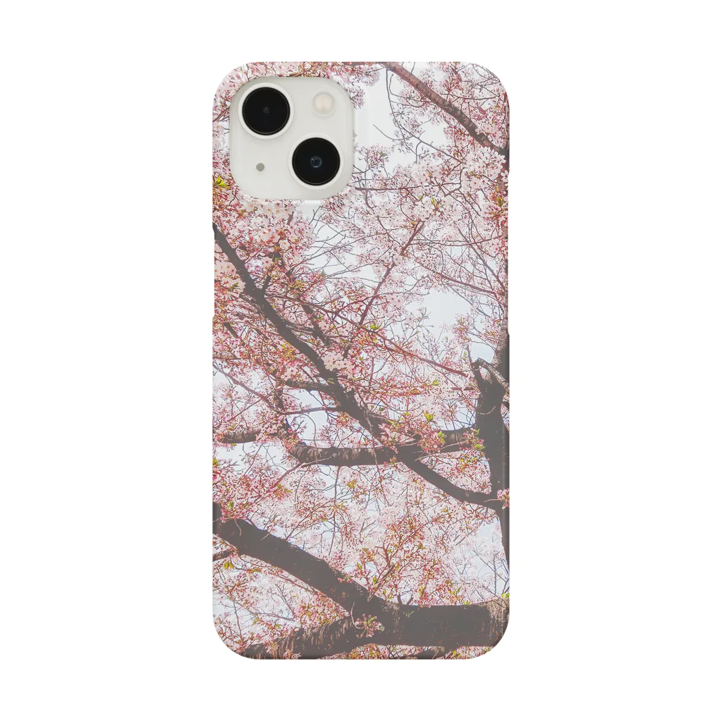 紫鹿庵の桜咲く Smartphone Case