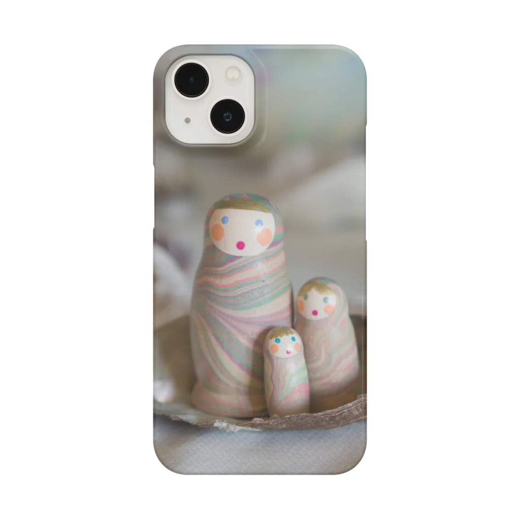 murmur in the SodaのMarbleshkas on the shell Smartphone Case