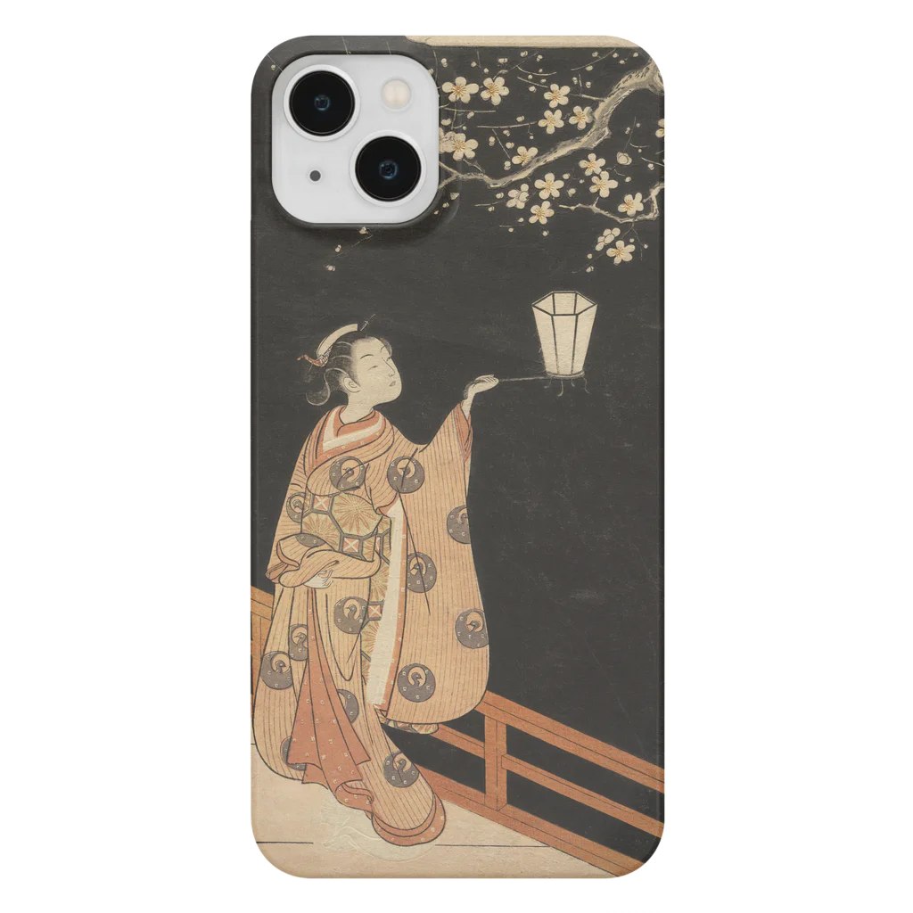 HOKO-ANの鈴木春信　夜の梅 Smartphone Case