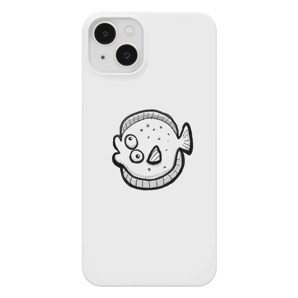 cocorocogiftのヒラメ　アイフォンケース Smartphone Case