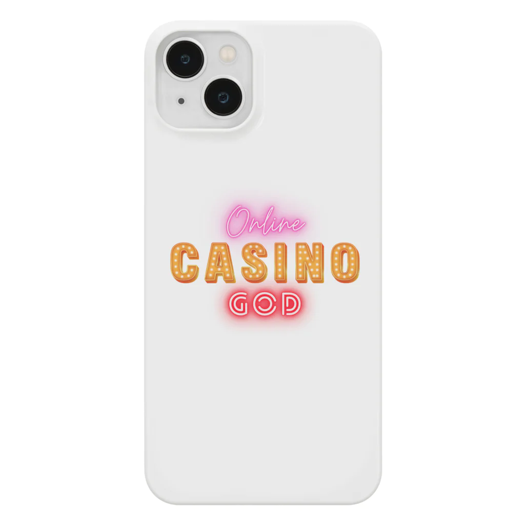 casino_godのCASINO GODオリジナルロゴグッズ スマホケース