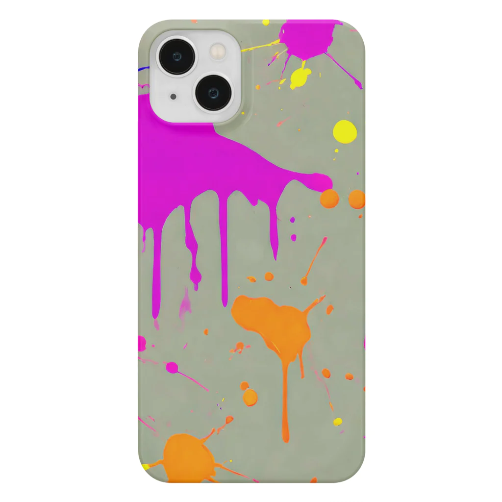 NeonLeakのペンキちゃん4 Smartphone Case