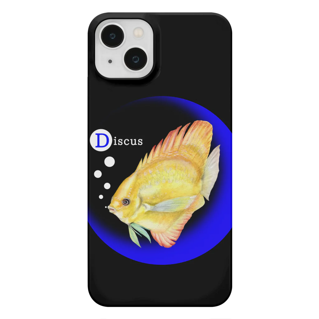 idumi-artの青い月と熱帯魚🐠 Smartphone Case