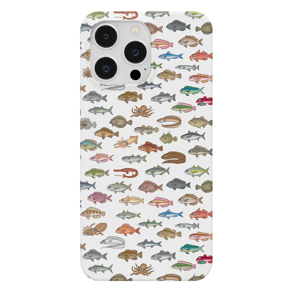 猫と釣り人のFISH_FB_DOT_1 Smartphone Case