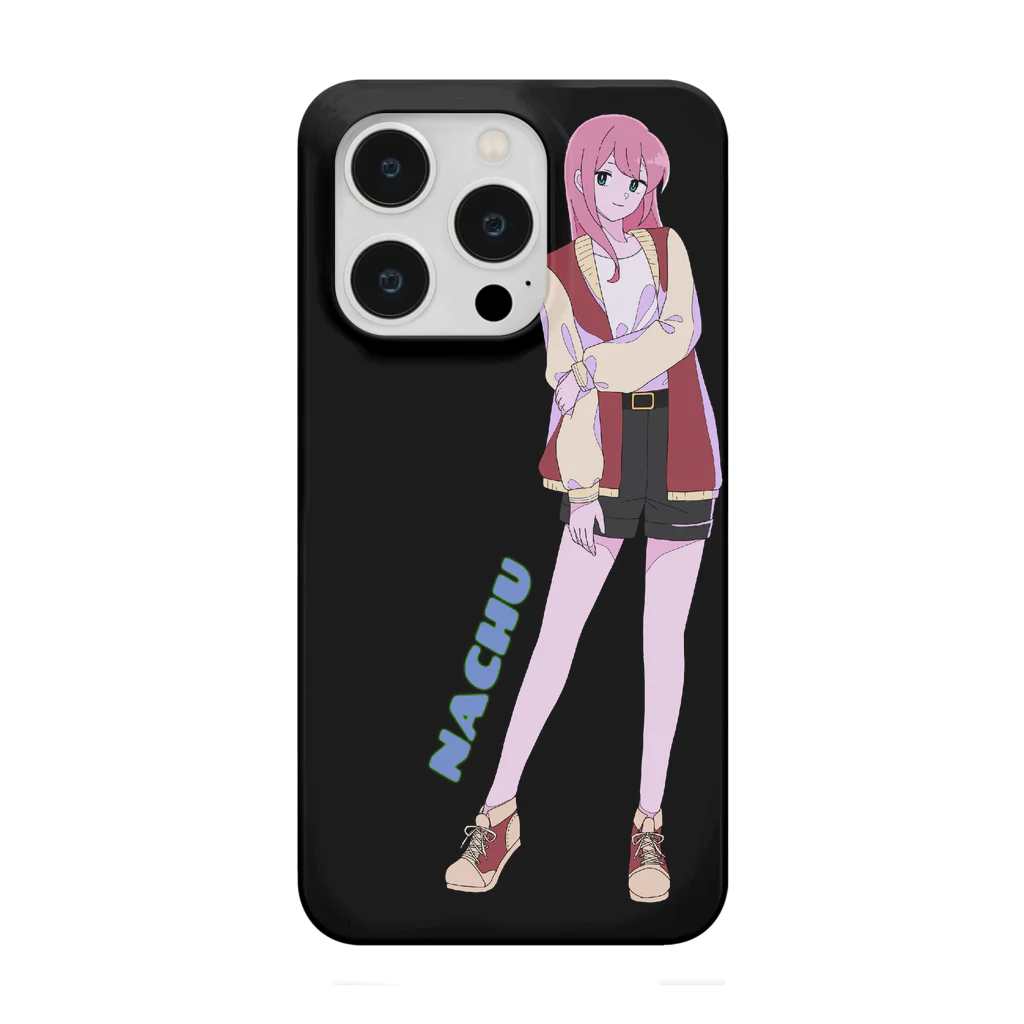 ナナ🍧👁のスマホケース～ブラック～ Smartphone Case