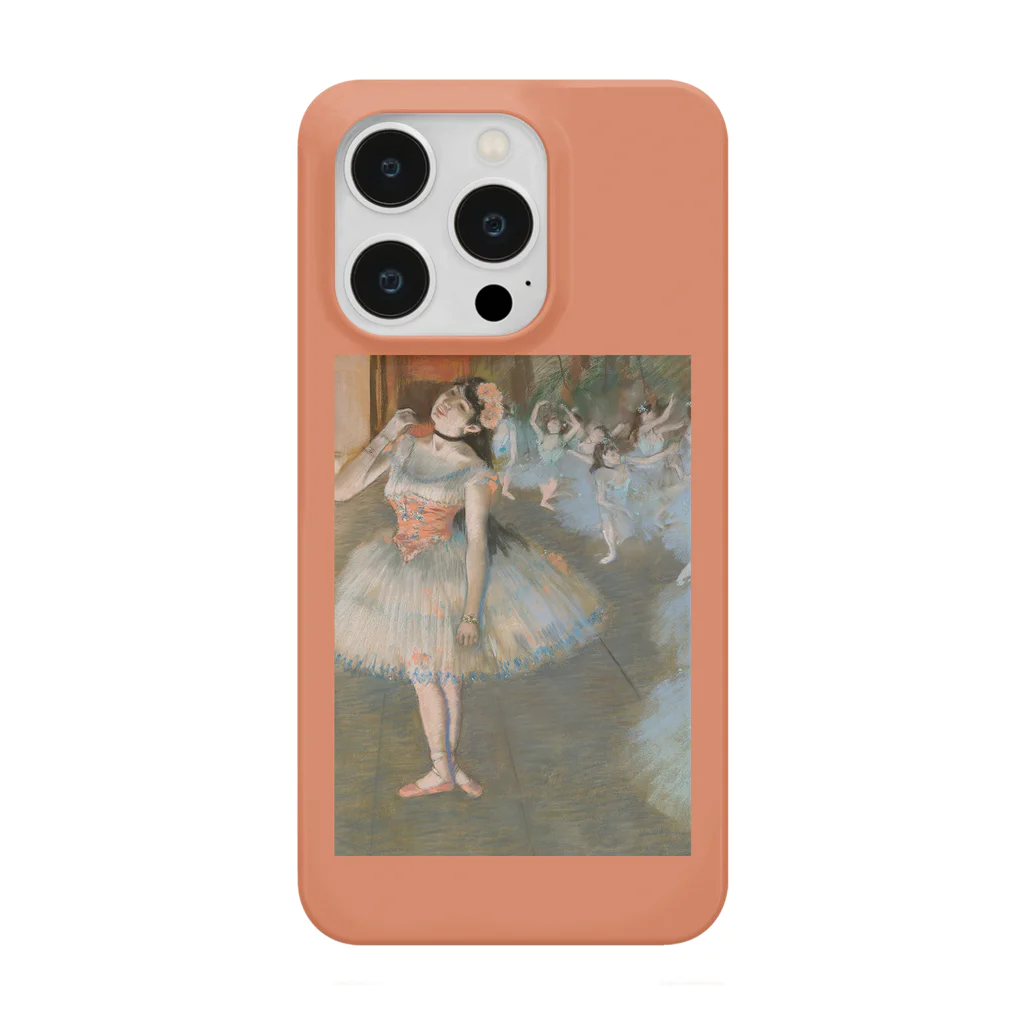 SONOTENI-ARTの007-002　エドガー・ドガ　『踊りの花形1897-81』　スマホケース　表側面印刷　iPhone 14/14Pro/13/13Pro/12/12Pro専用デザイン　SC4-1 スマホケース