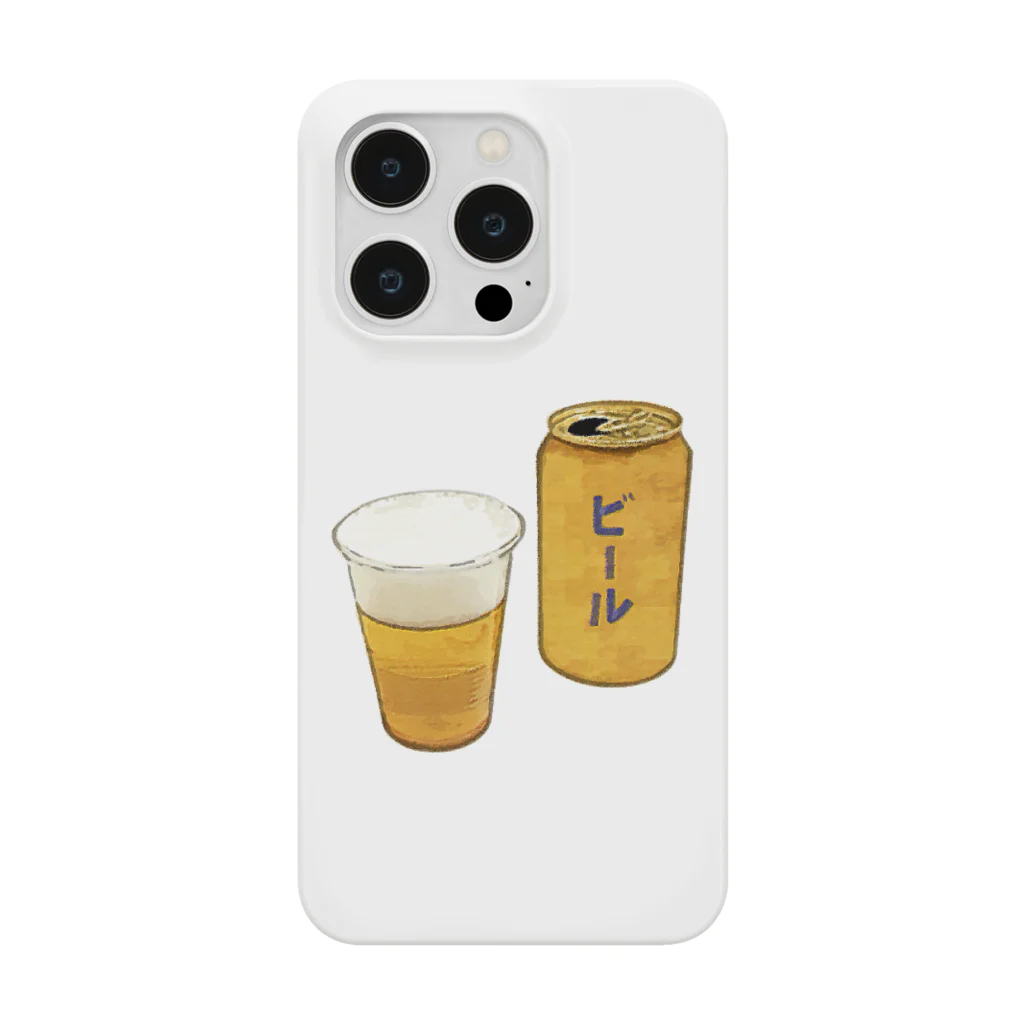 脂身通信Ｚの缶ビール_230325 Smartphone Case