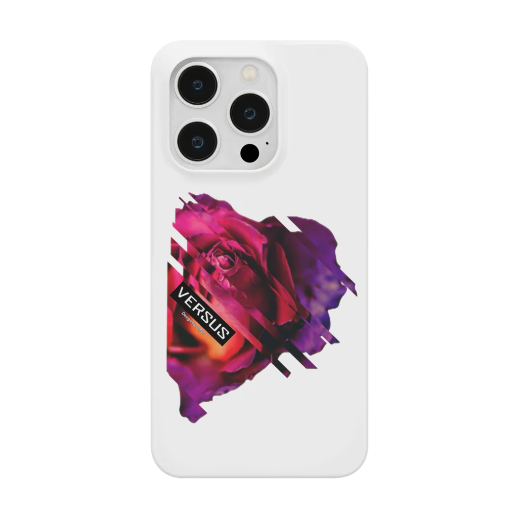 VERSUS Design by JuRanのGlitched Rose Logo Smartphone Case