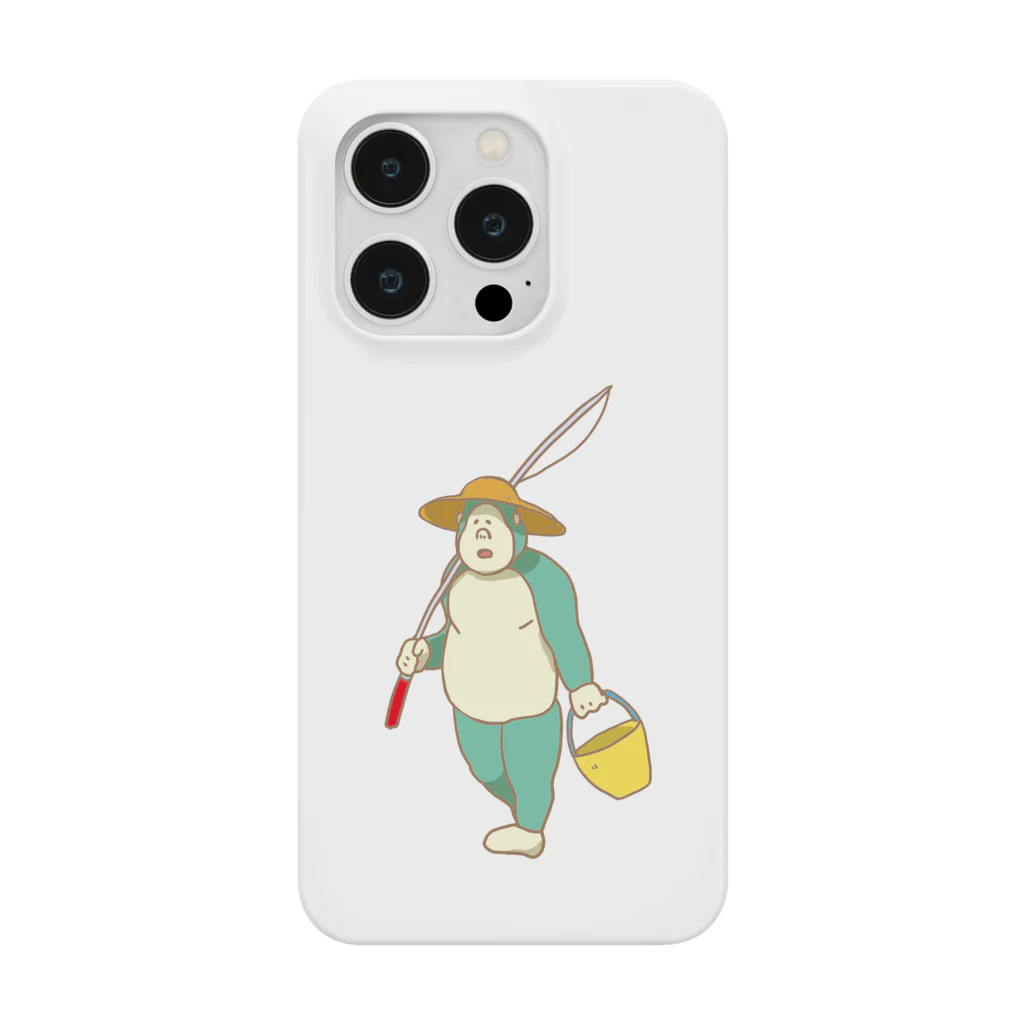 PoPoHouseのごりらのなつさん_魚釣り Smartphone Case