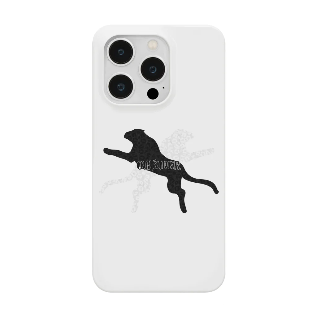 Ａ’ｚｗｏｒｋＳのクロヒョウ＆シロヒョウ～OUTSIDER～ Smartphone Case