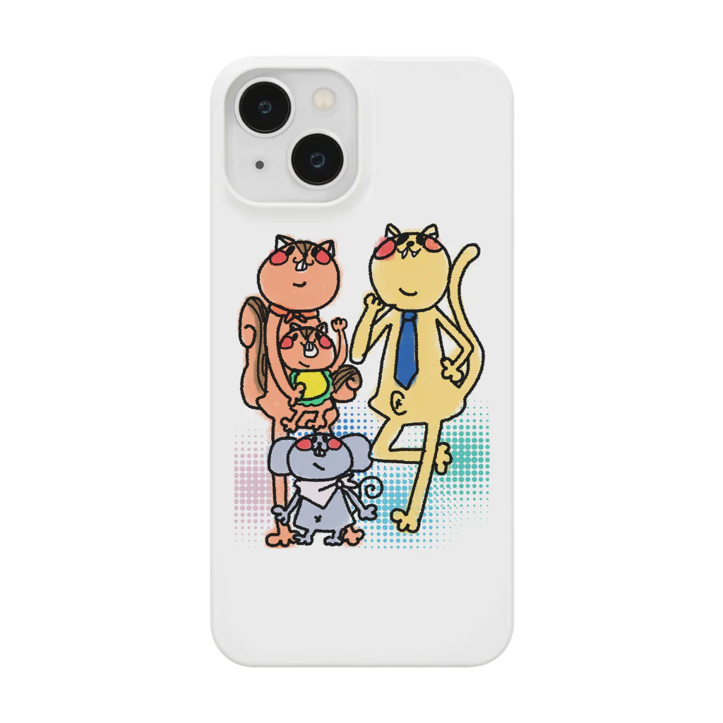 ＊pin＊のTENNY BEAR SUNNYDAY MUSIC Smartphone Case