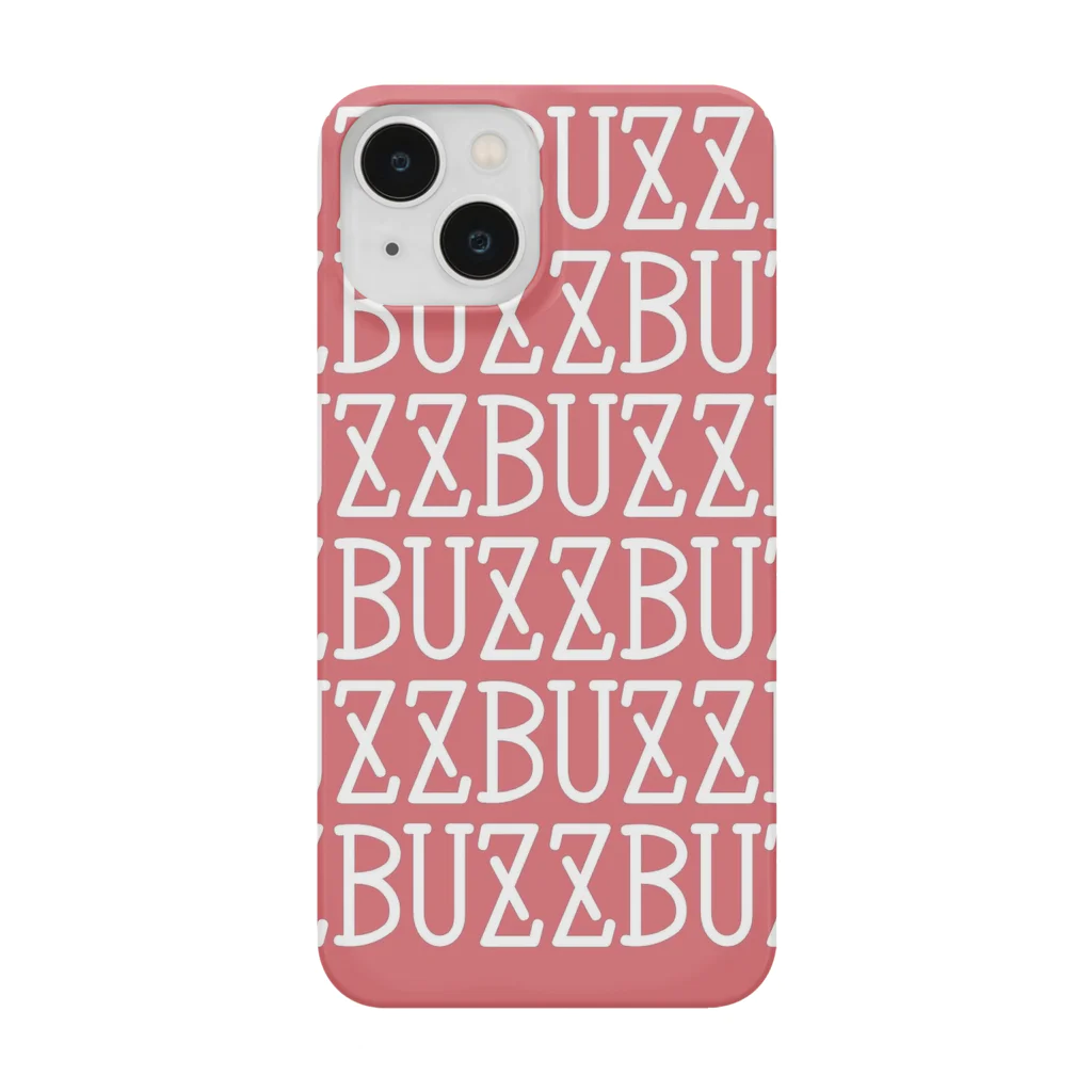 推したい時にね…！のBUZZってこー！ピンク Smartphone Case