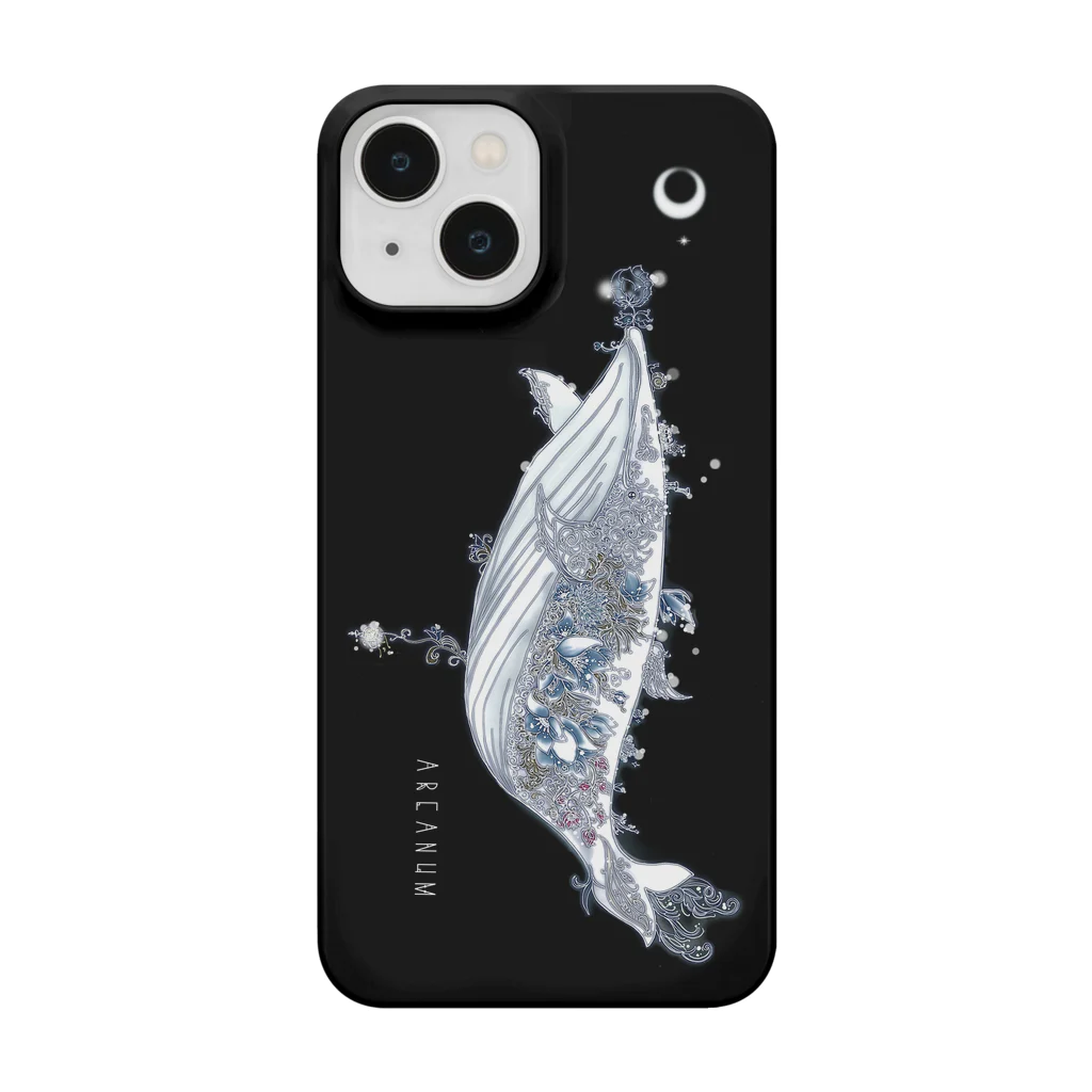 ARCANUMのWhite Whale スマホケース Smartphone Case