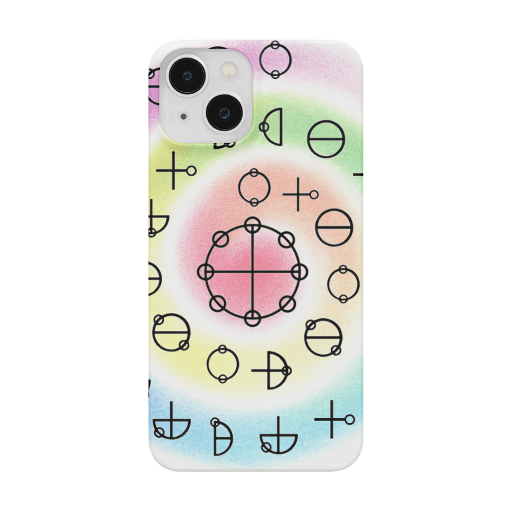  Pastel Design Art 天使のお部屋のカタカムナ Smartphone Case