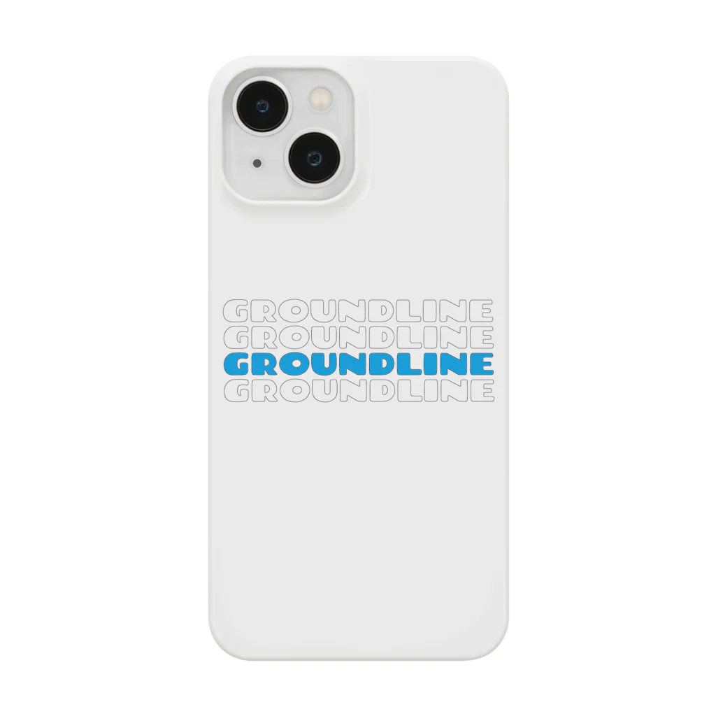  サッカー＠GROUND LINEのサックスロゴ Smartphone Case