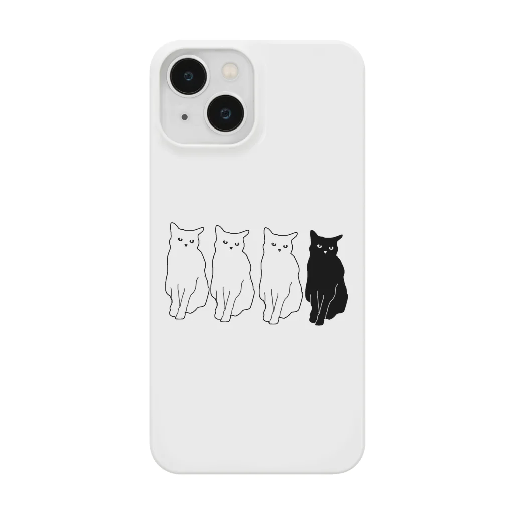 Rokaのねこたち白 Smartphone Case