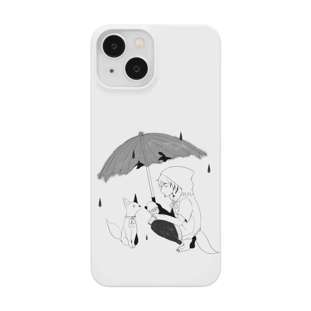 杜若の雨 Smartphone Case