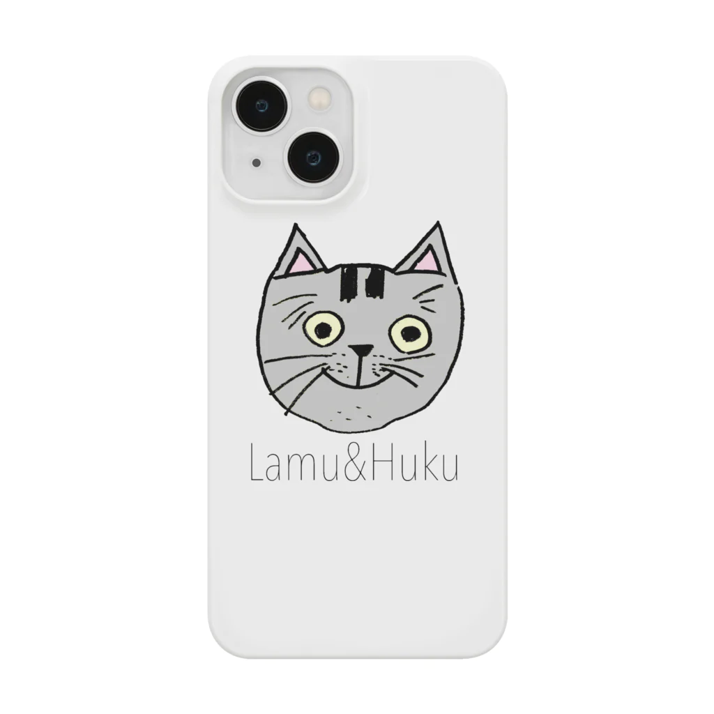 Lamu&Hukuのラム君とフクちゃん スマホケース