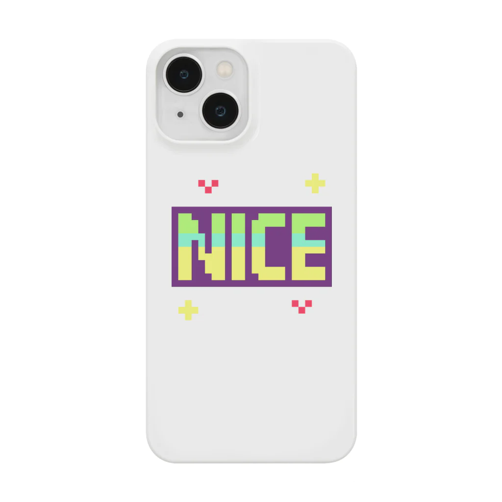 さむげたん🎮へっぽこゲーム実況のNICE✨❤ドット絵文字 スマホケース