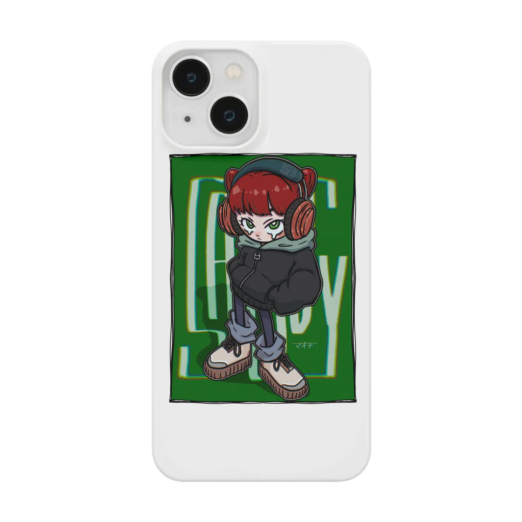 まおちのヘッドフォンちゃん Smartphone Case