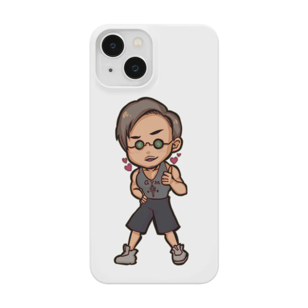 TJ-channel-thailandのTJ キャラクターイラスト Smartphone Case