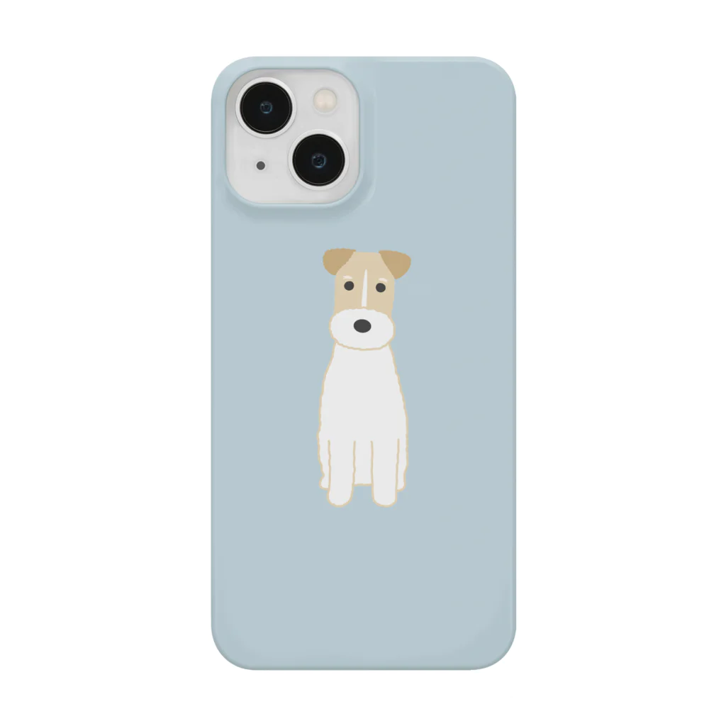 ゆいたっく／犬イラストのワイヤーフォックステリア Smartphone Case