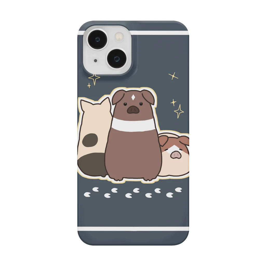 こぶたハウスのこぶた三種 Smartphone Case