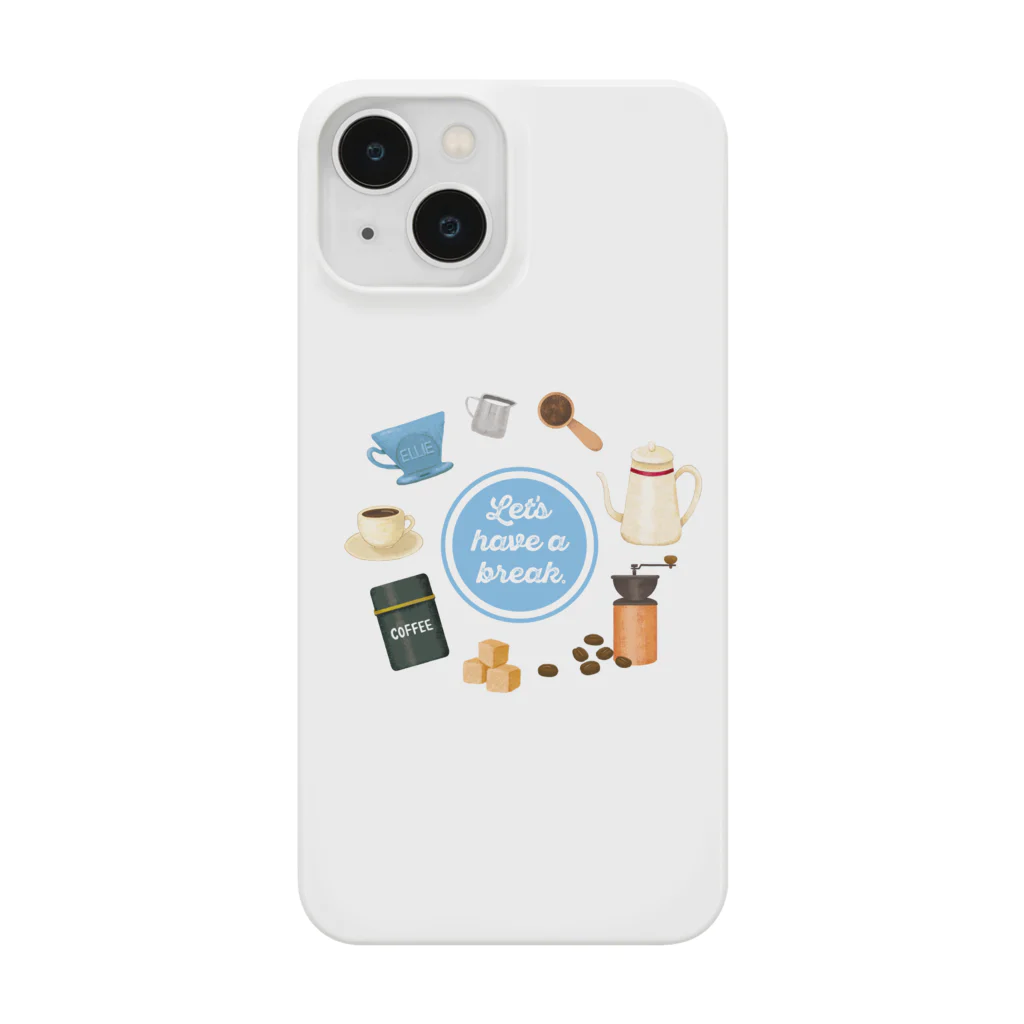 Maiso de EllieのCafe Smartphone Case