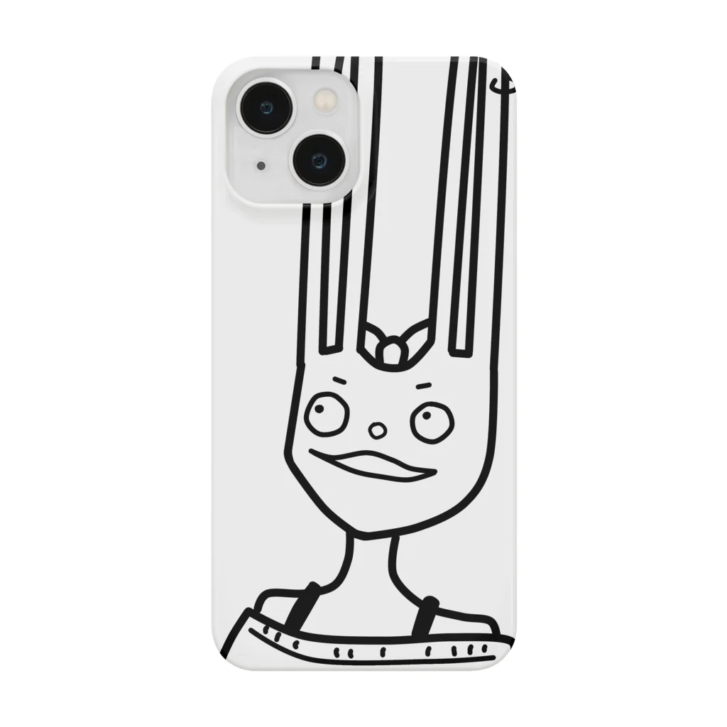 にんげんこうじょうのシンプルうさぎたろう Smartphone Case