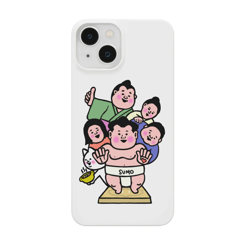 P-STYLEのI LOVE すもう Smartphone Case