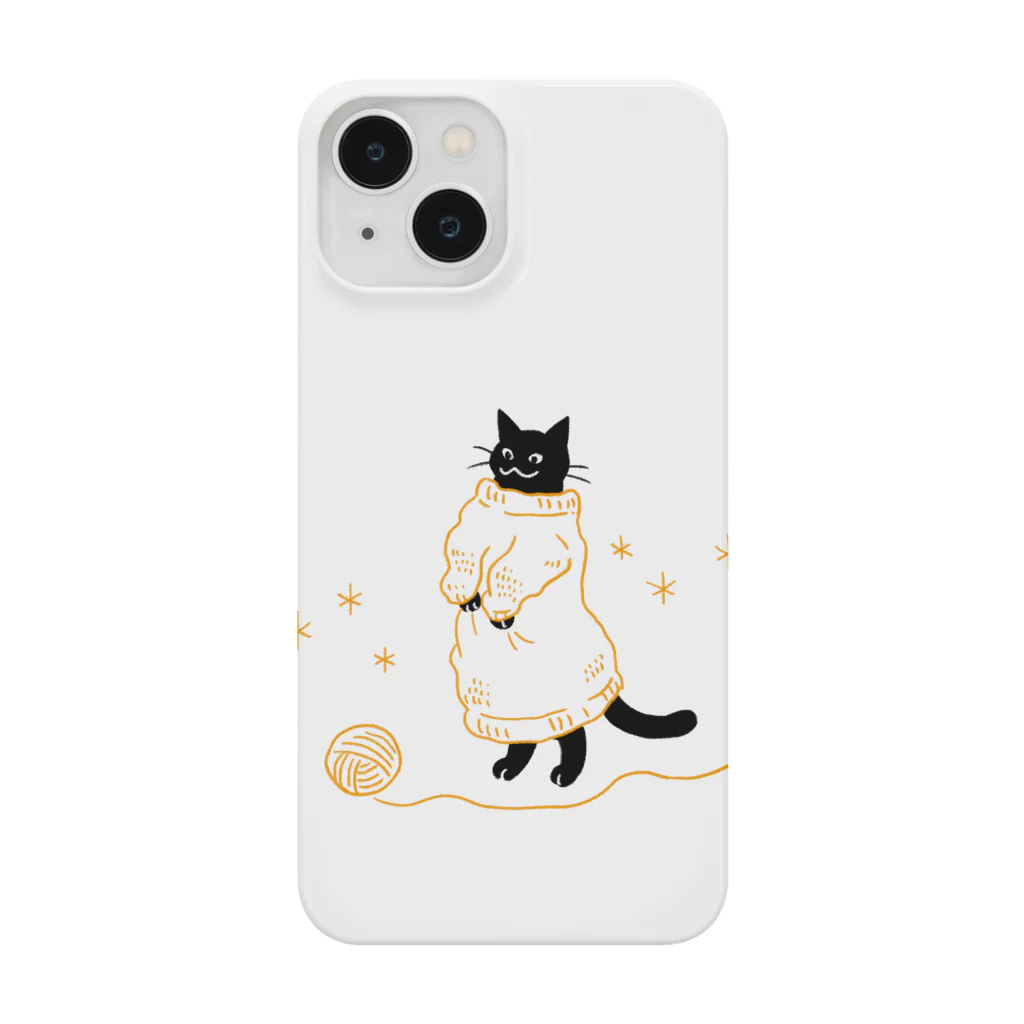 猫柳のニットのねこさん Smartphone Case