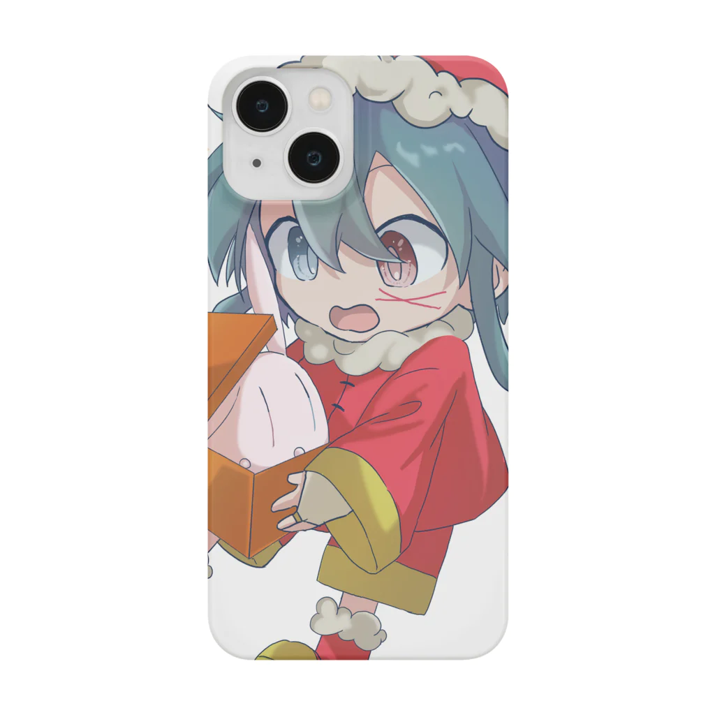 揺。(中田揺。)の揺。ちゃんとバツうさぎ【クリスマスグッズ】 Smartphone Case