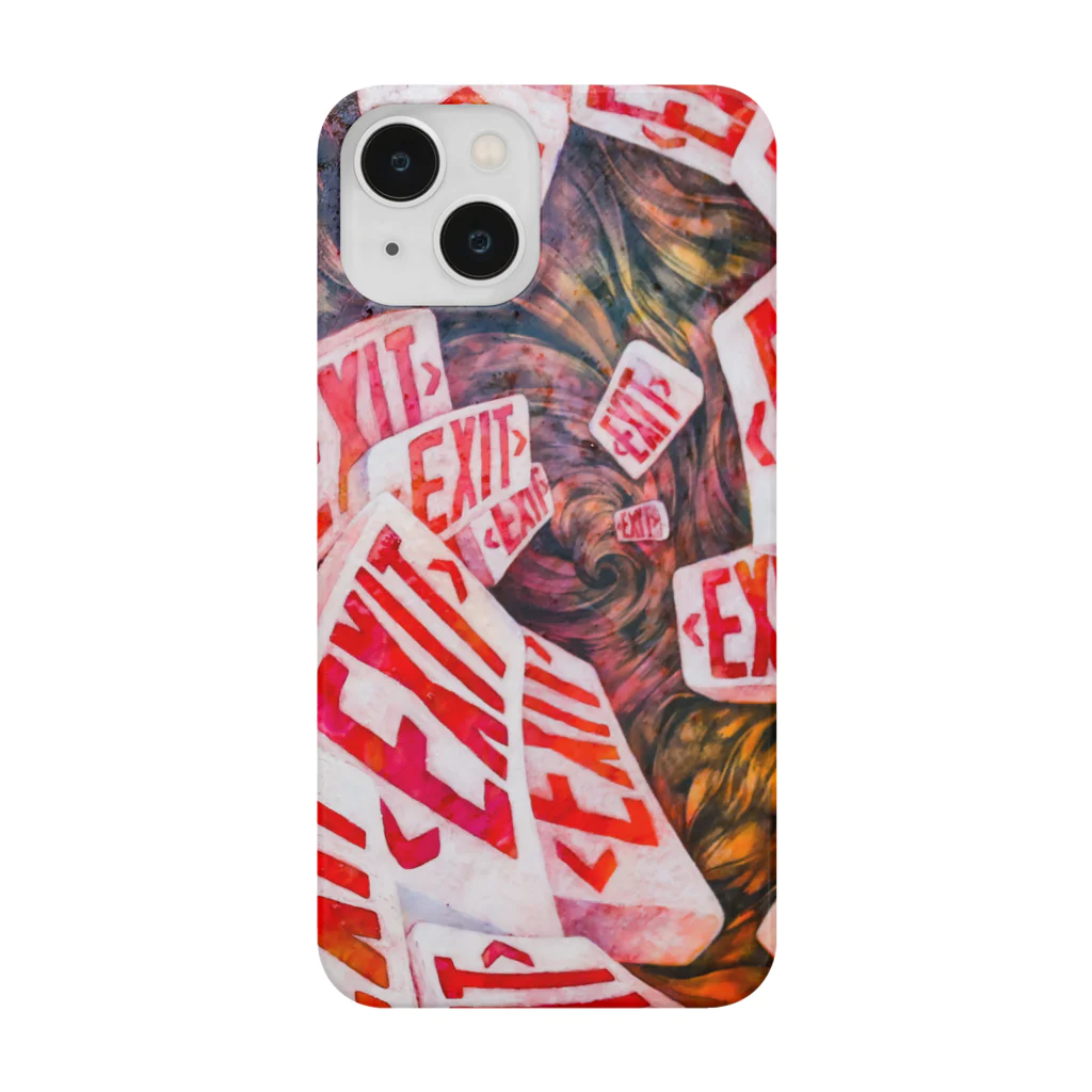 TETTA_ARTWORK_STUDIOの20200223_EXIT Smartphone Case