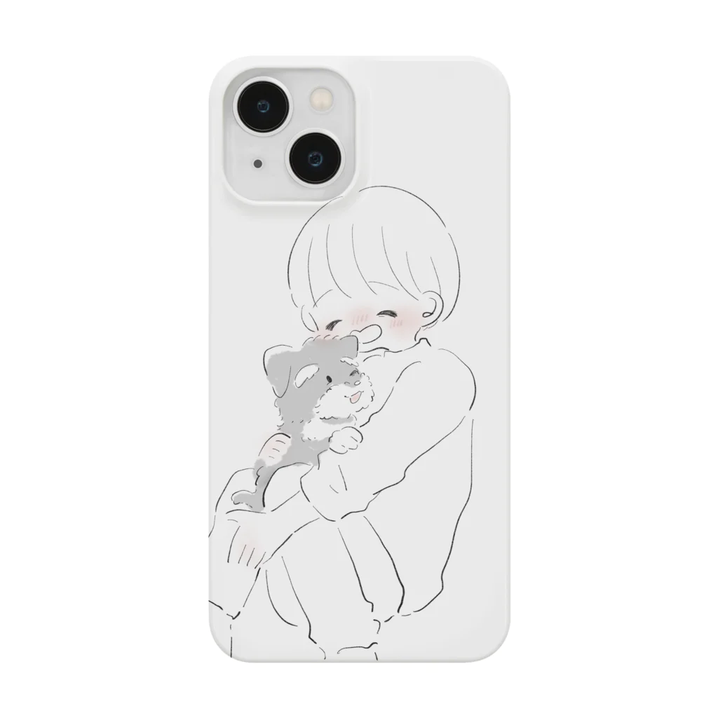 あゆみさんのシュナちゃんと女の子 Smartphone Case