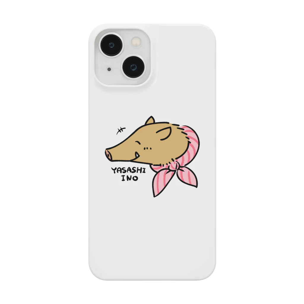 イノシシライフ INOsisiLIFEの やさしイノのほほえみ Smartphone Case