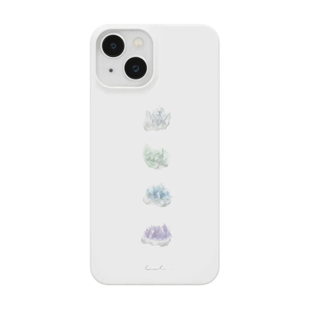 Ciel..のNatural stone set Smartphone Case
