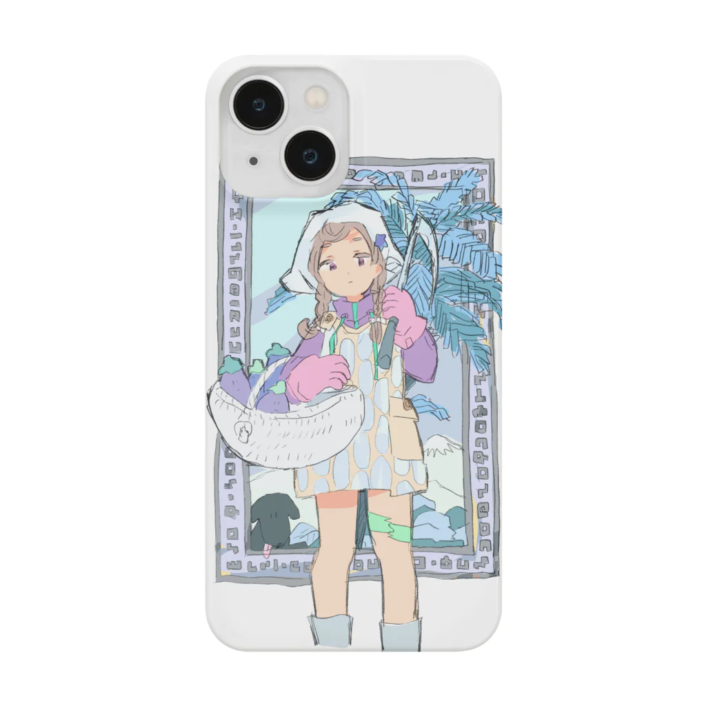 PARK_HARAJUKUのNASU is Eggplant（小物） Smartphone Case