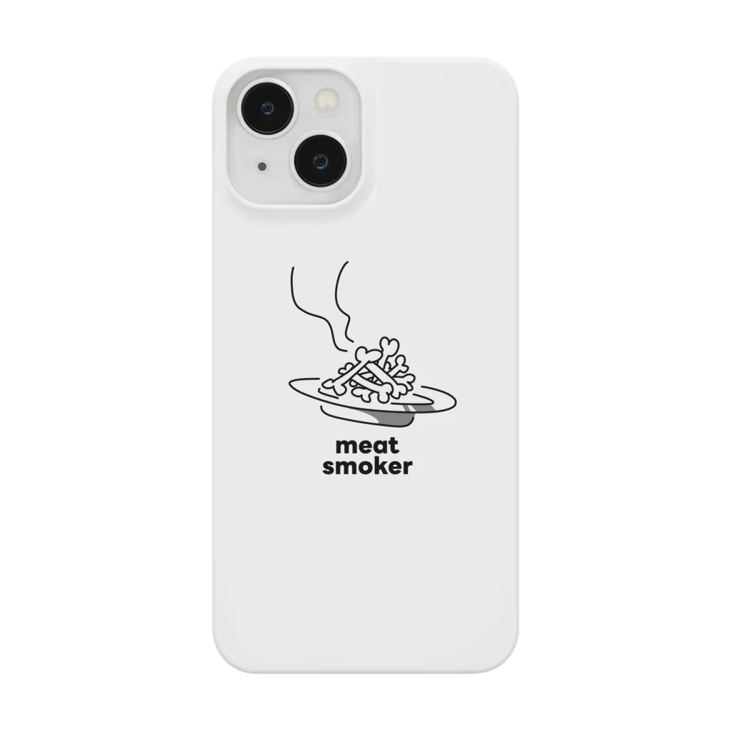 ただの肉好きのMeat Smoker Smartphone Case