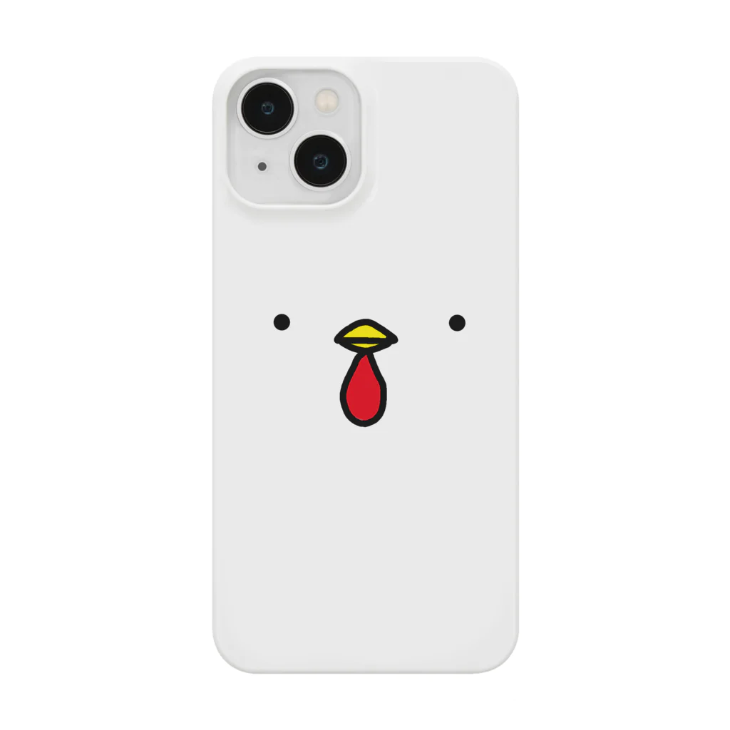 ぼんじり🐔✣レジン創作・にわとりグッズ✣のにわとりどあっぷ　 Smartphone Case