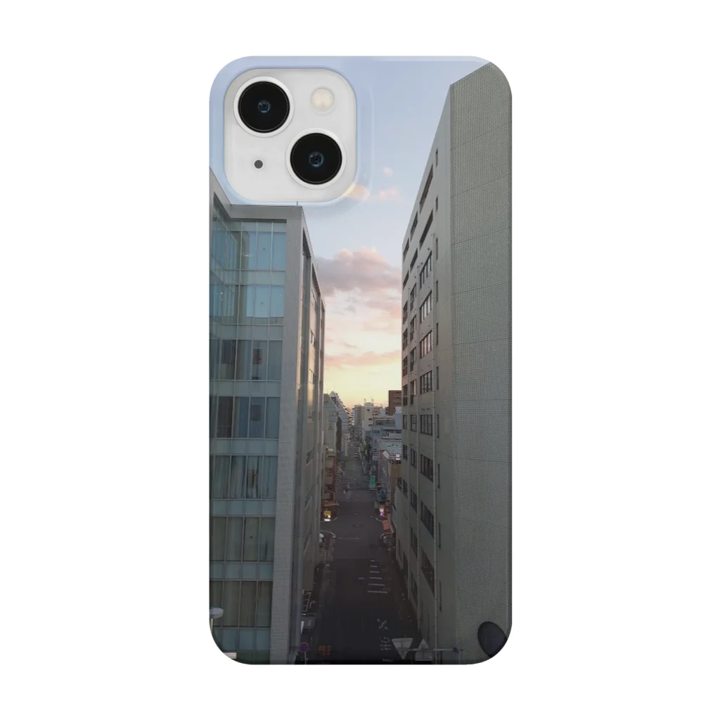 木ノ下商店のビルとビルの間から Smartphone Case