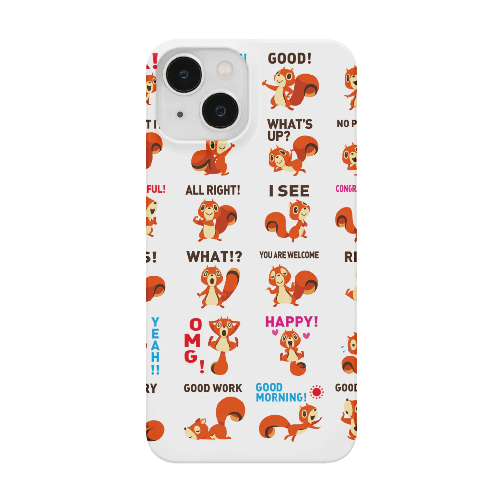 SUNDAYS GRAPHICSのりすスタンプ スマホケース