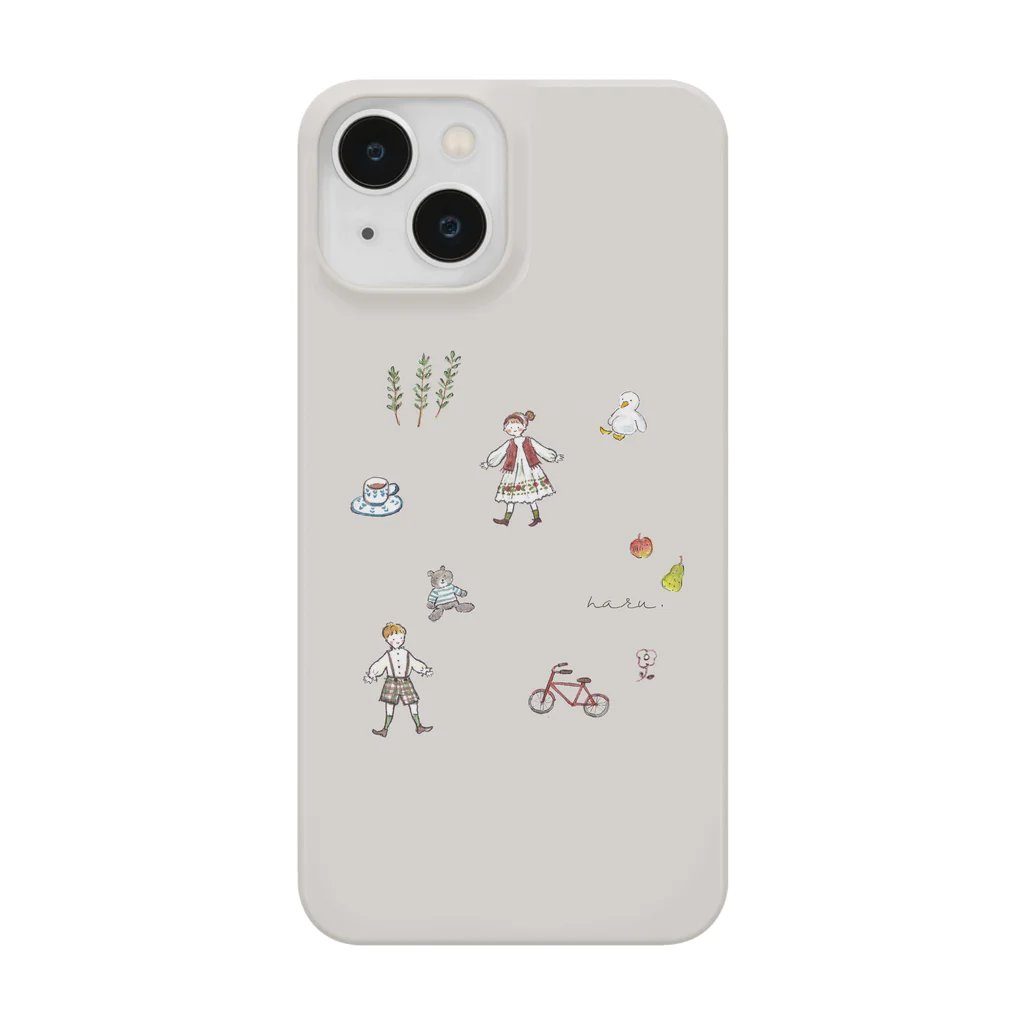 haruのgirl_boy_1 Smartphone Case