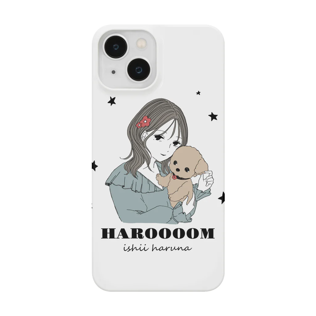 HAROOOOMの石井陽菜コラボアイテム(color) Smartphone Case