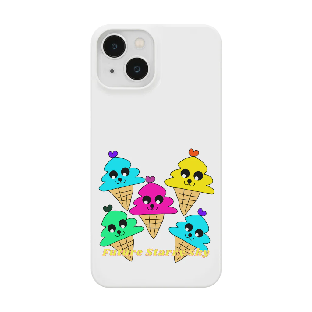 Future Starry Skyのソフトクリーム🍦 Smartphone Case