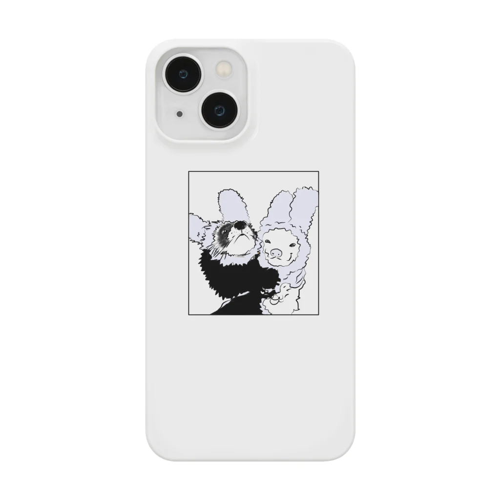 lovely's houseのうさみみperi&mel Smartphone Case